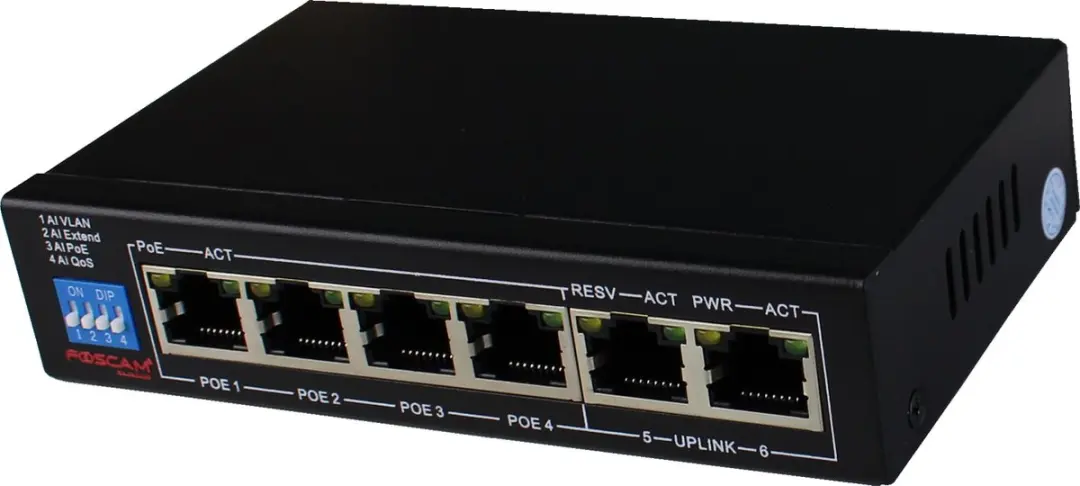 Foscam PS106G Netwerkswitch