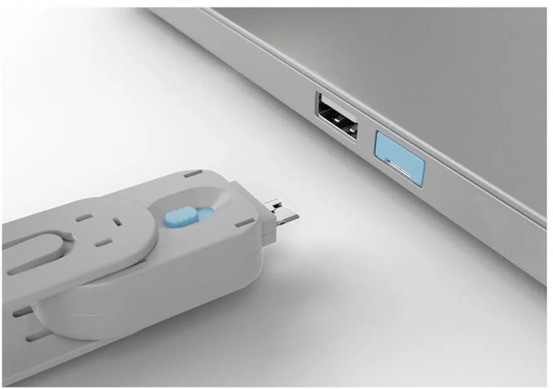 Lindy USB-Lock + Key USB-A Set - 4 Stuks - Blauw