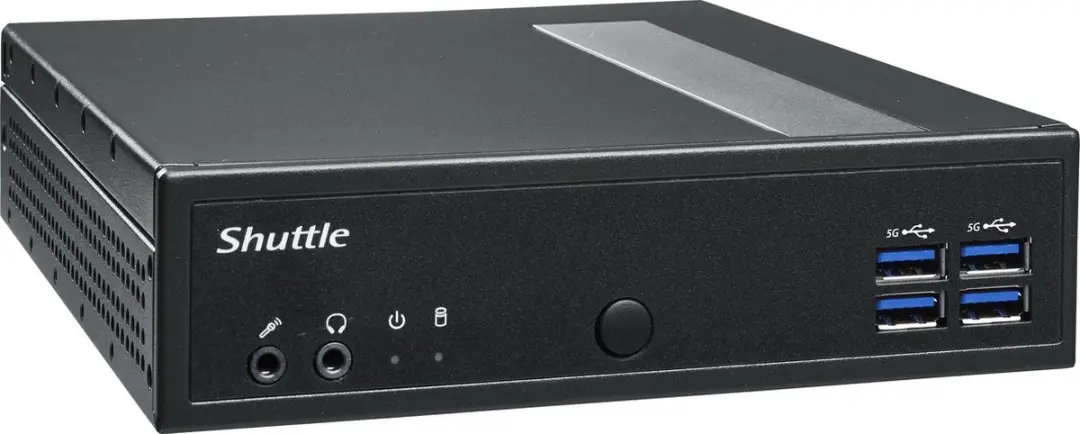 Shuttle XPC slim DL30N Barebone - Intel N100 - Ventilatorloos - afbeelding 6 van 6