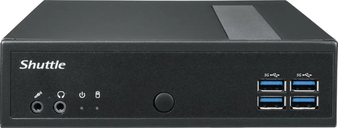 Shuttle XPC slim DL30N Barebone - Intel N100 - Ventilatorloos