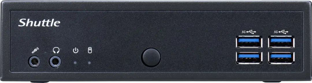 Shuttle XPC slim DL30N Barebone - Intel N100 - Ventilatorloos