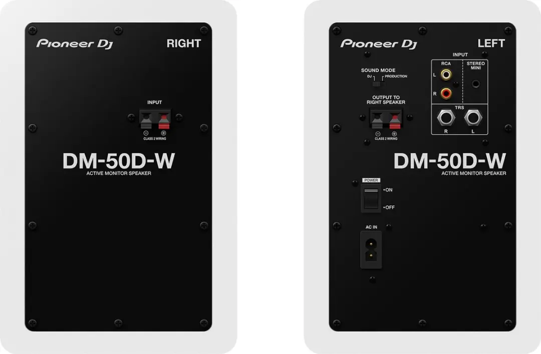 Pioneer DJ DM-50 D-W 5 Inch DJ Speaker - 50W