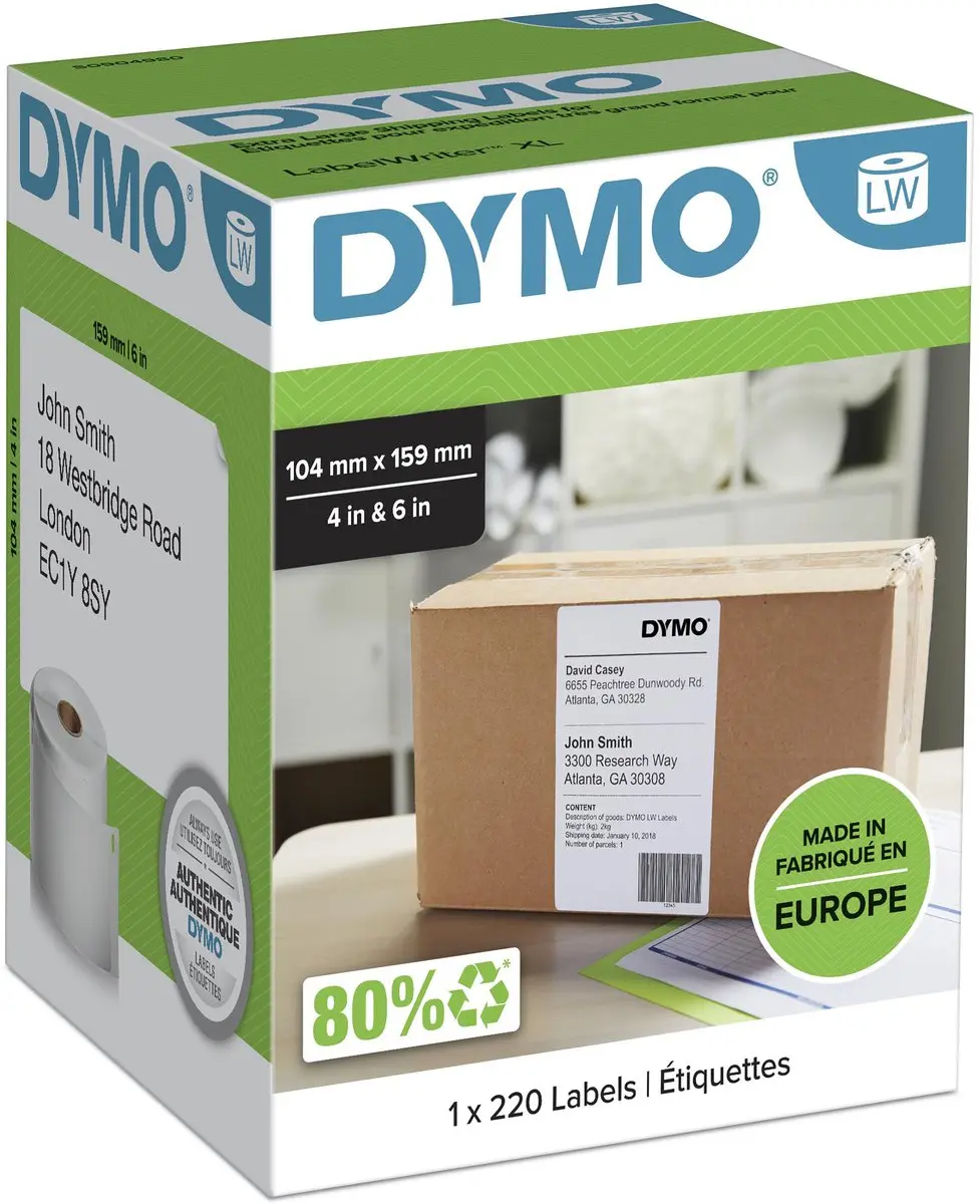 DYMO LabelWriter S0904980 Verzendetiketten
