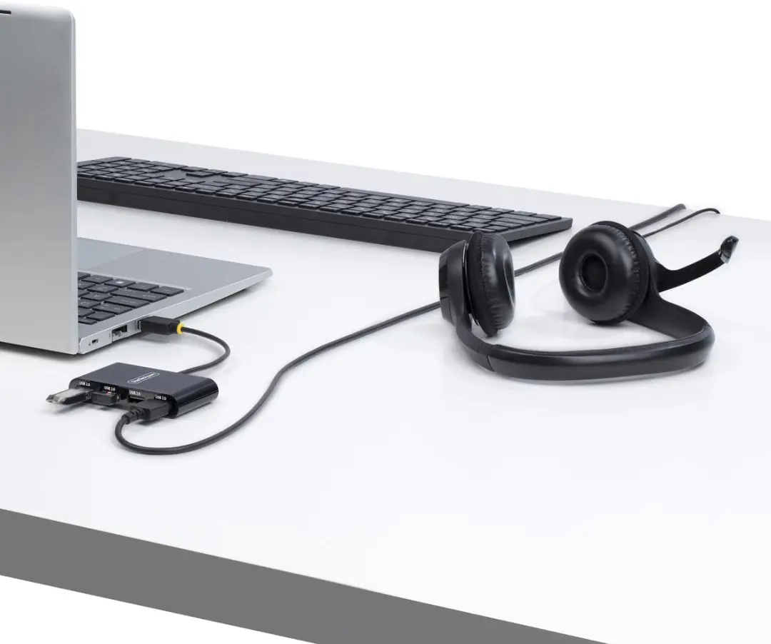 Startech ST4200MINI2-USB-HUB USB 2.0 Hub - 4 Poorten - Zwart