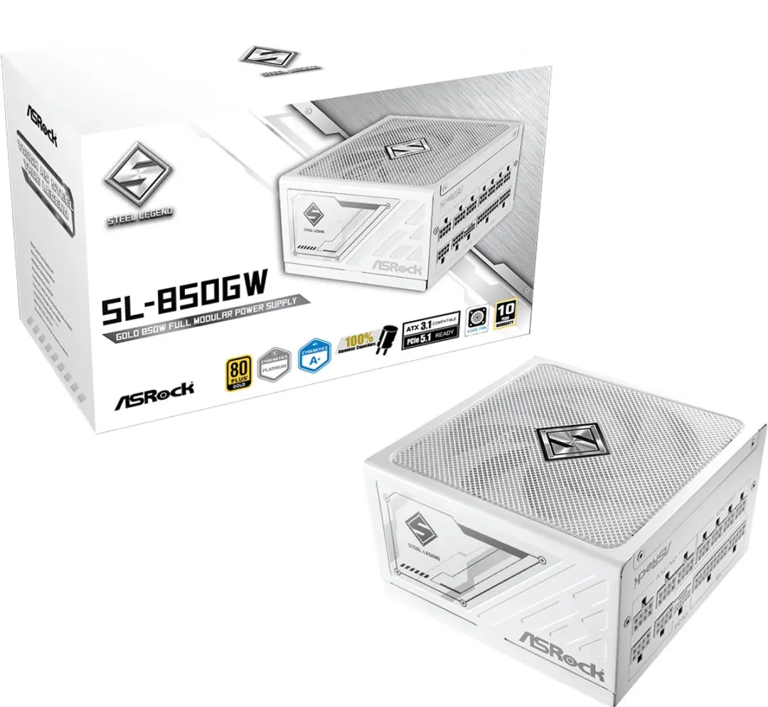 ASRock SL-850GW Steel Legend Voeding 850W