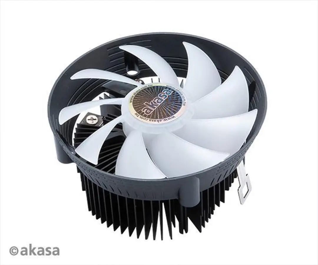 Akasa Vegas Chroma AM4 AM3+ CPU-koeler - 120mm PWM - Zwart