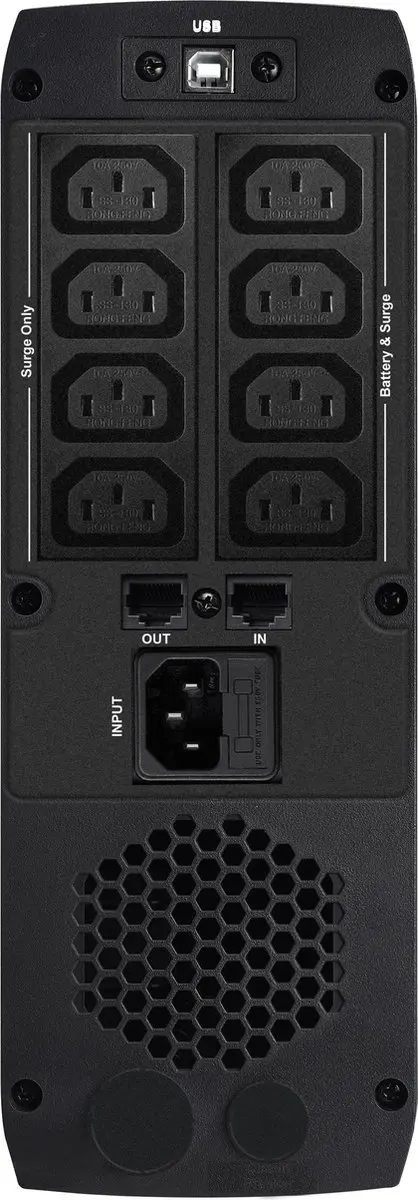 PowerWalker VI 800 CSW UPS - 480W - 8 Stopcontacten - Zwart