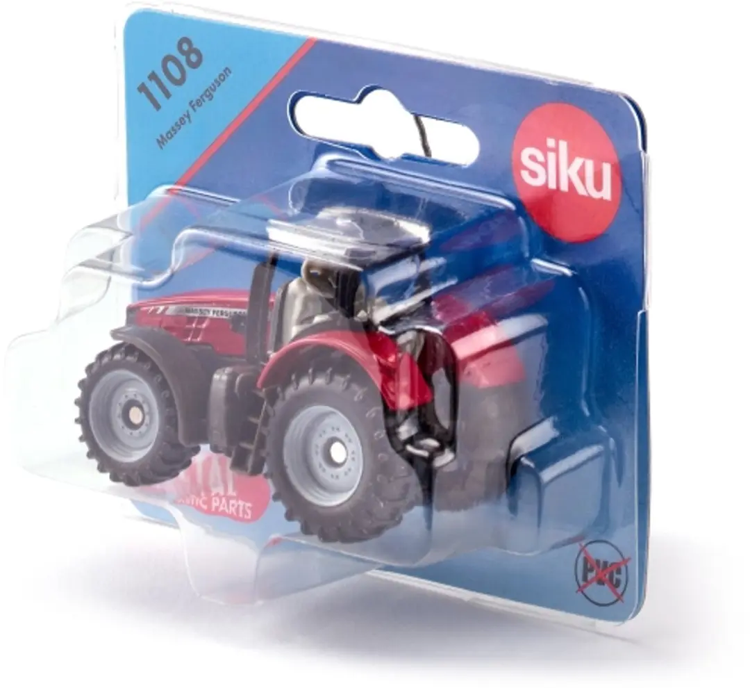 SIKU SK1108 Massey Ferguson Speelgoedtrekker - Meerkleurig