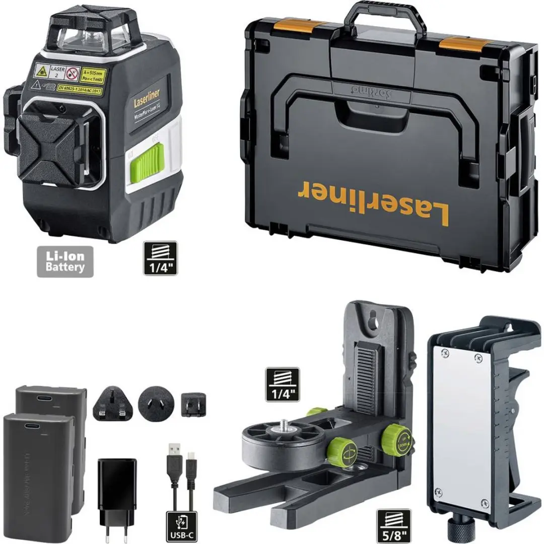 Laserliner MasterPlane-Laser 3G Pro 360° Lijnlaser