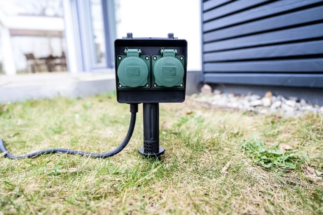 Brennenstuhl Buitencontactdoos 2-voudig 3500W - Zwart
