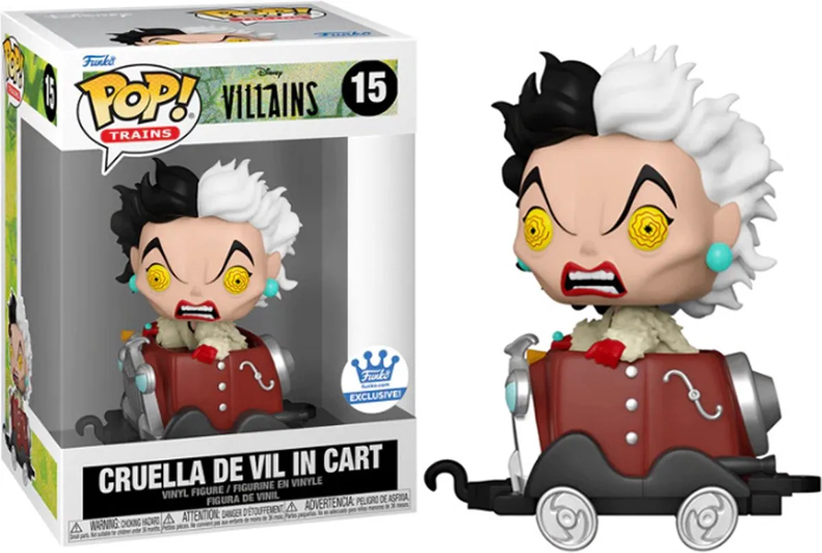 Funko Pop! Disney Villains Cruella de Vil Cart #15 Exclusief