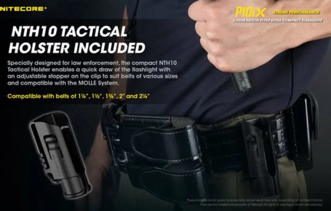 Nitecore P10iX Tactische Zaklamp 4000 Lumen