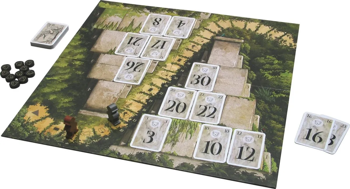 999 Games De Piramides van de Jaguar Bordspel - 2 Spelers