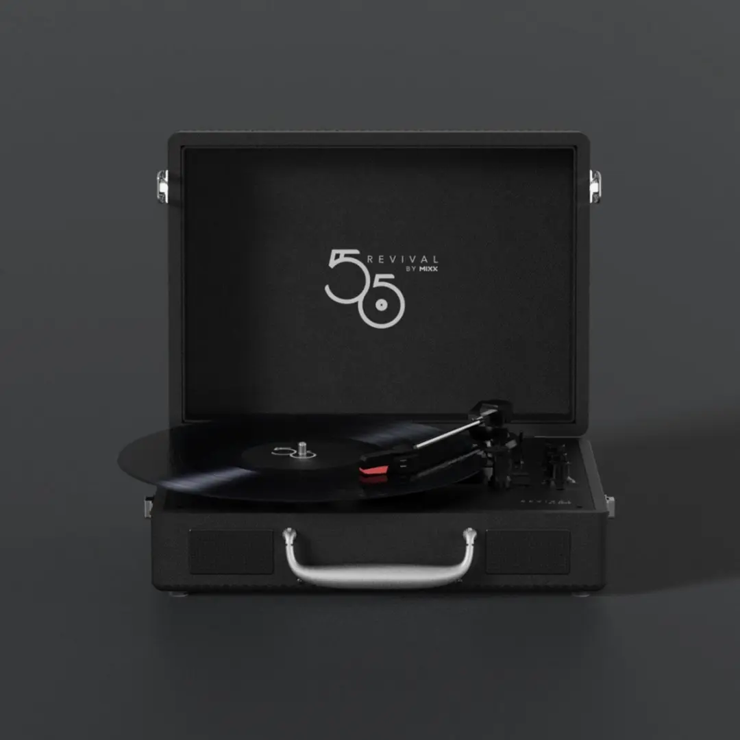 Mixx Revival 55 Bluetooth Platenspeler - Zwart