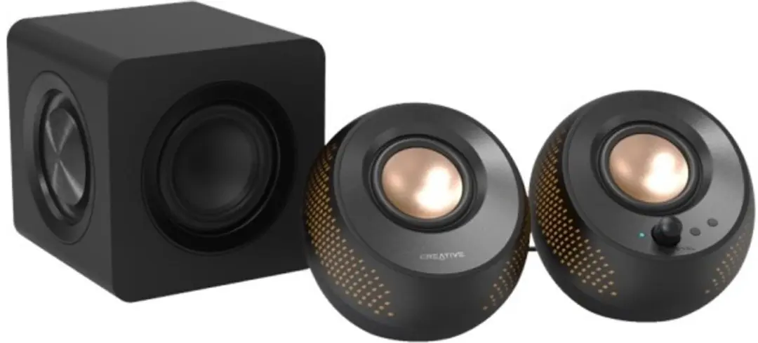 Creative Pebble X Plus Luidsprekersysteem - Zwart