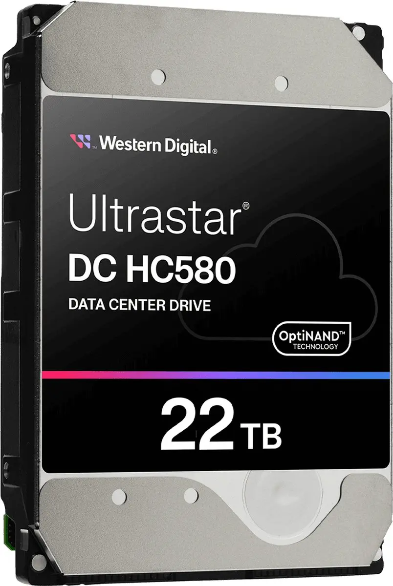 Western Digital Ultrastar DC HC580 22TB 7200 RPM SAS
