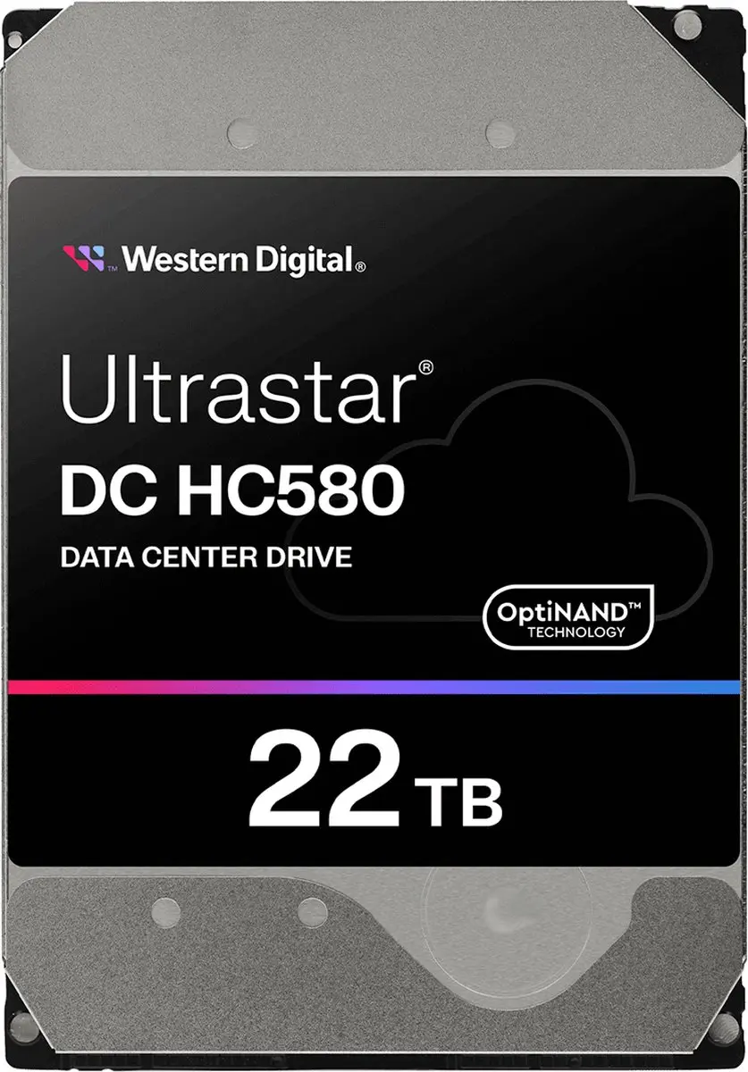 Western Digital Ultrastar DC HC580 22TB 7200 RPM SAS