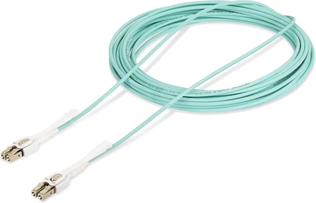 Startech 10m LC naar LC OM4 Glasvezelkabel 100G - Aqua
