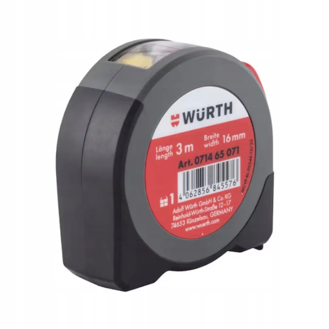 Würth Rolmaat 3m x 16mm