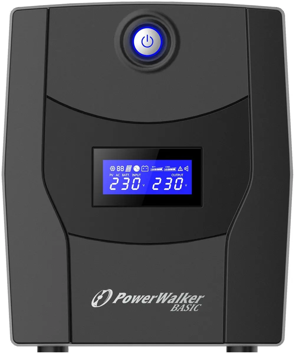 PowerWalker VI 2200 STL UPS 2200VA - 1320W - 4x AC-uitgang - Zwart