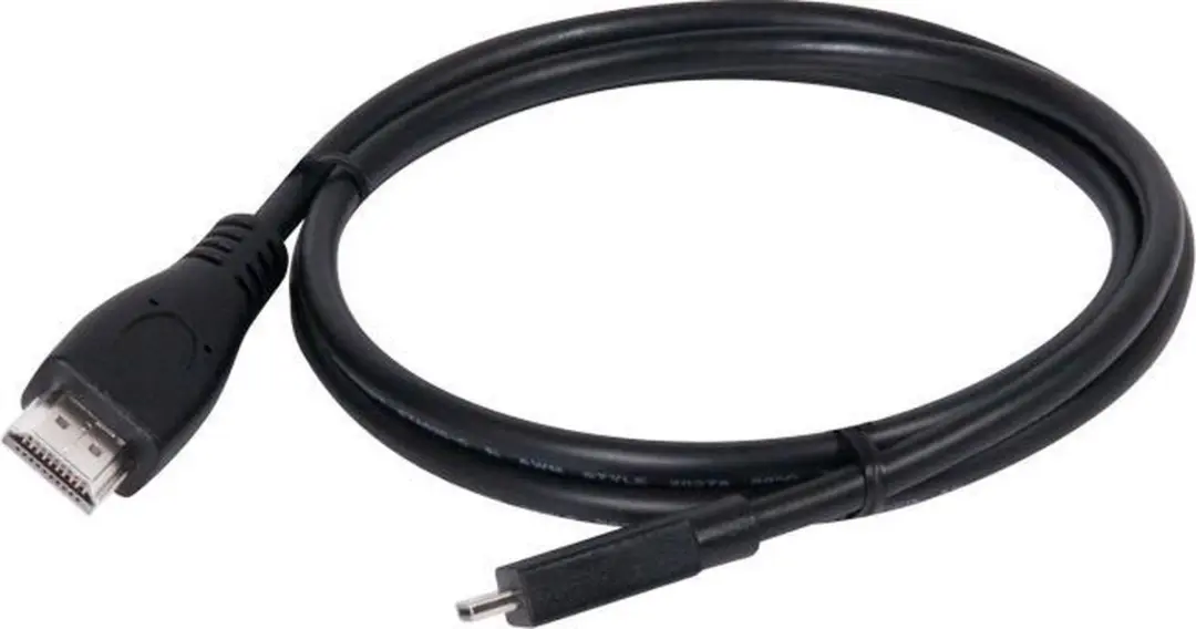 Club3D CAC-1351 Micro HDMI naar HDMI Kabel 4K60Hz 1m - Zwart