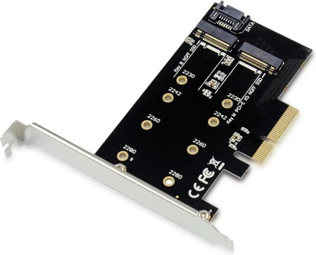 Conceptronic EMRICK05B M.2 NVMe SSD Adapter