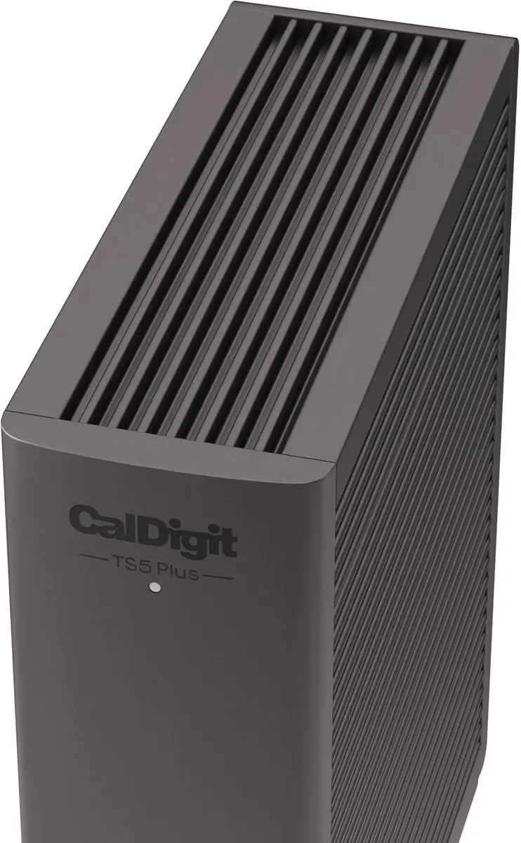CalDigit TS5 Plus+ Thunderbolt Station - Space Gray