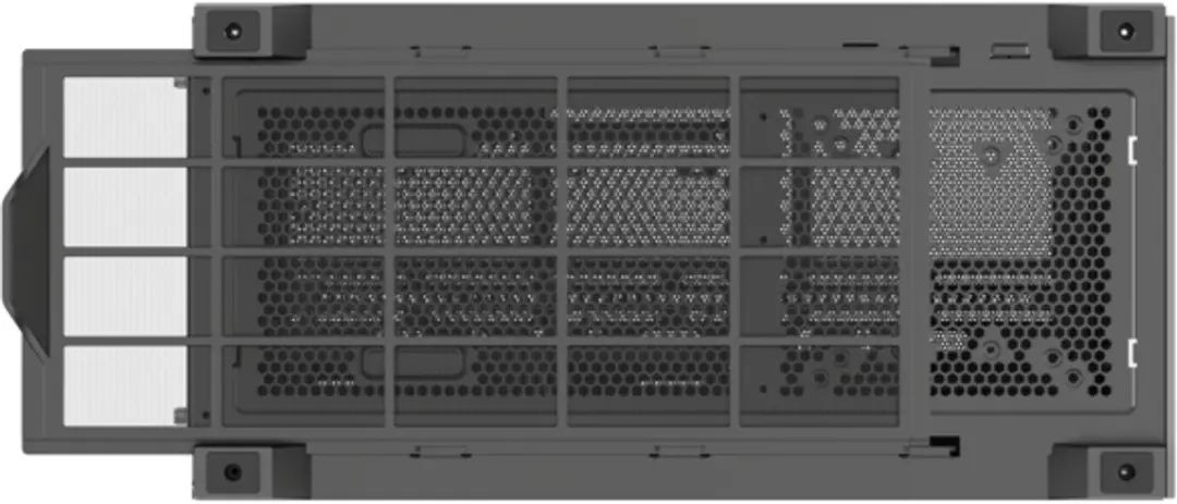 Xilence XG171 Gleam PC-behuizing - ARGB - 4 Ventilatoren - Zwart