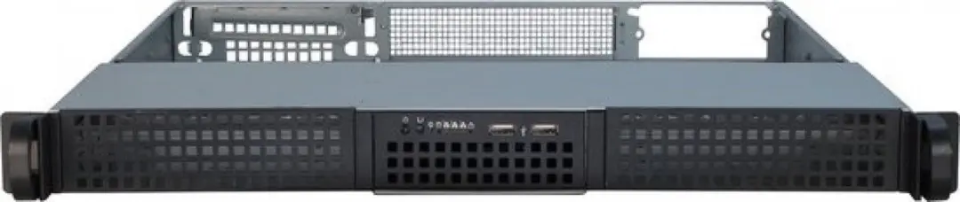 Inter-Tech IPC 1U-10248 Rackkast 1U - 8x 2.5" + 2x 3.5" - Zwart