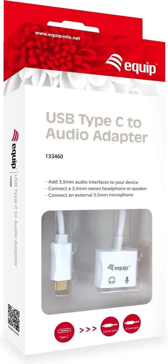 Equip 133460 Geluidskaart USB - Wit