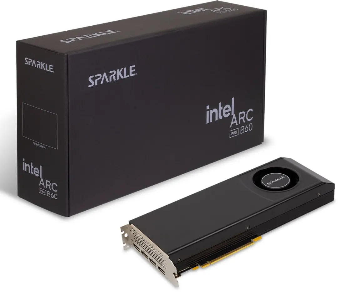 Sparkle Technology Arc Pro B60 Blower 1A1-S00442200G Videokaart - 24GB GDDR6