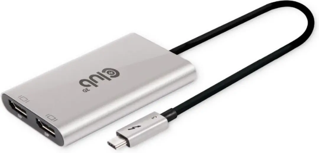 CLUB3D CSV-1586 Thunderbolt 3 Interface Hub - Zilver