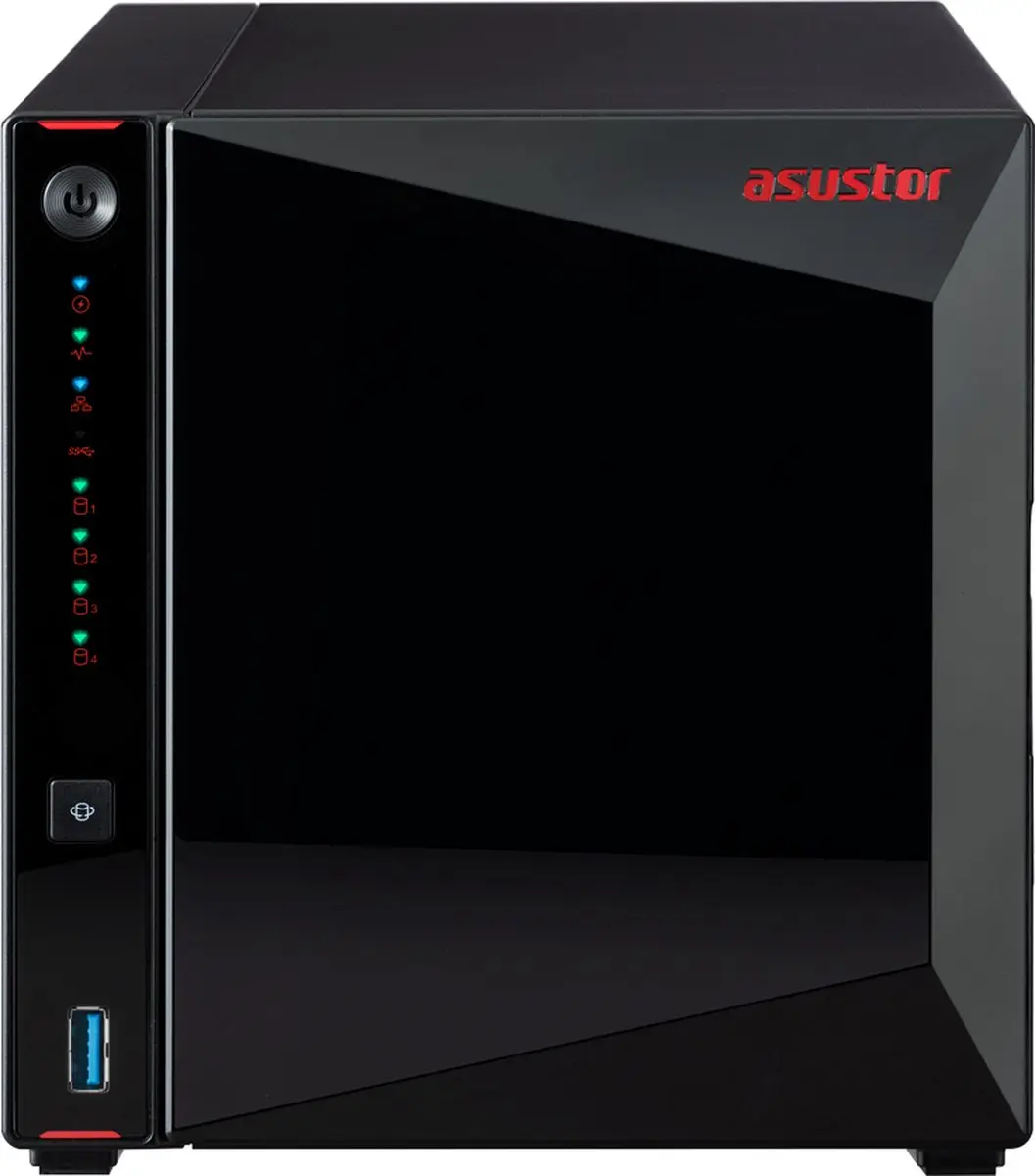 Asustor Nimbustor 4 AS5304T NAS - 4 Sloten - Zwart