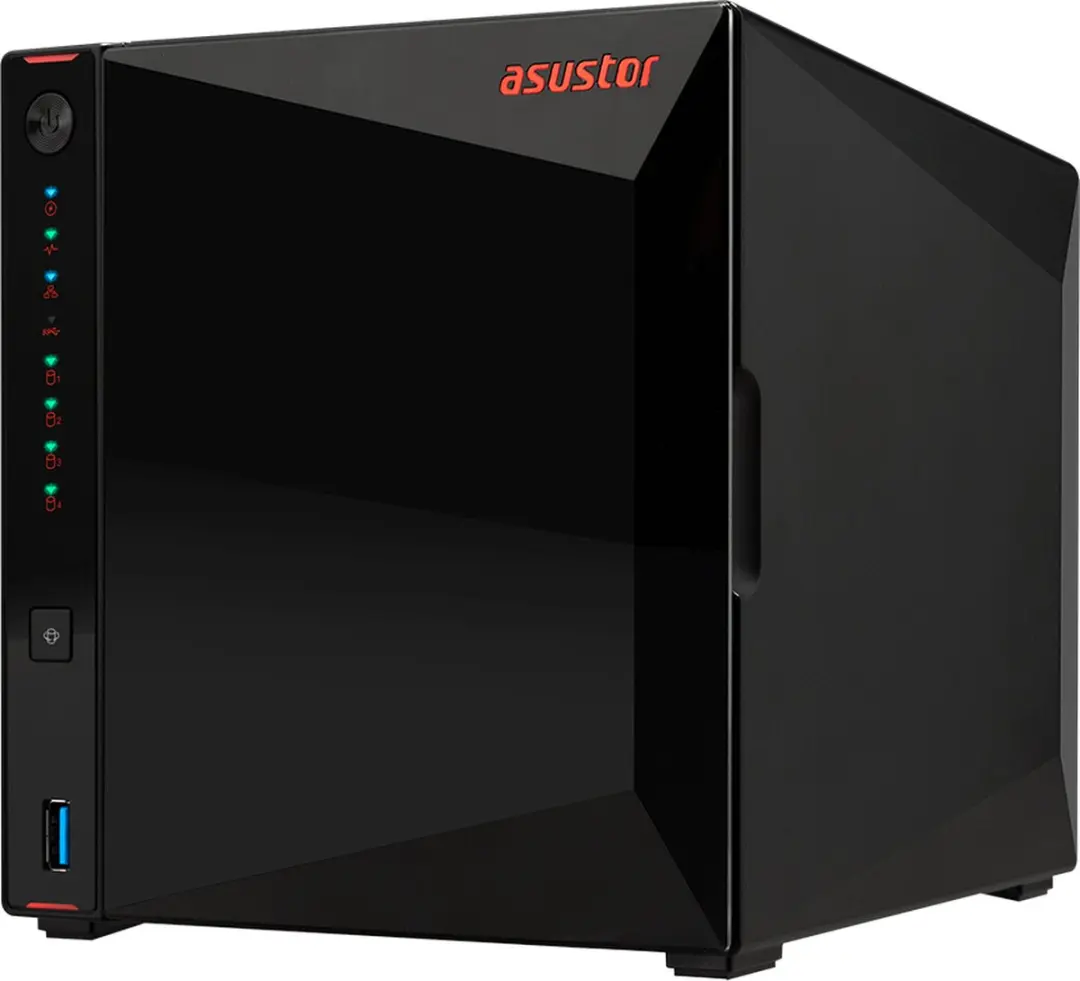 Asustor Nimbustor 4 AS5304T NAS - 4 Sloten - Zwart