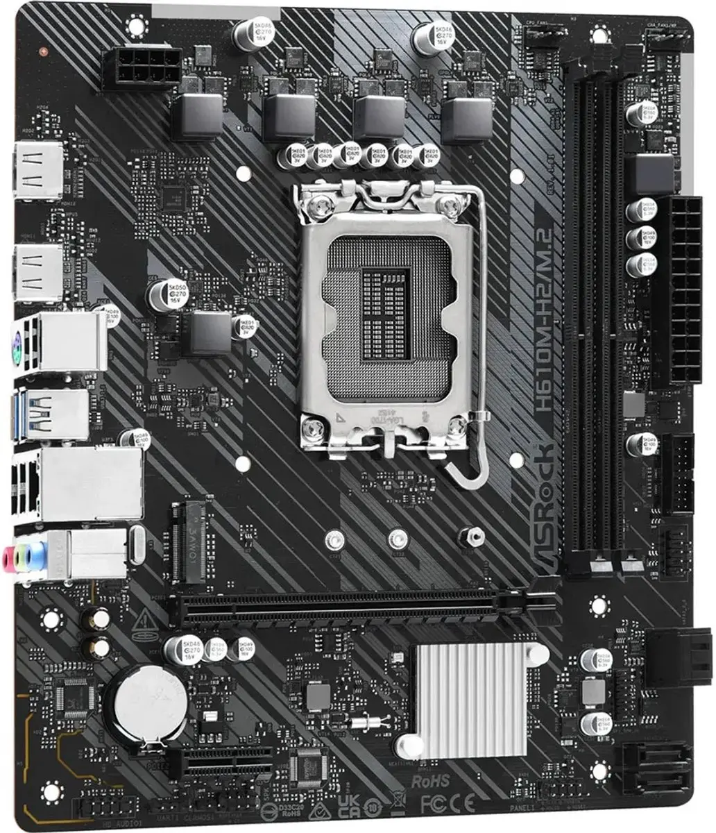 ASRock H610M-H2/M.2 Micro-ATX Moederbord - LGA 1700