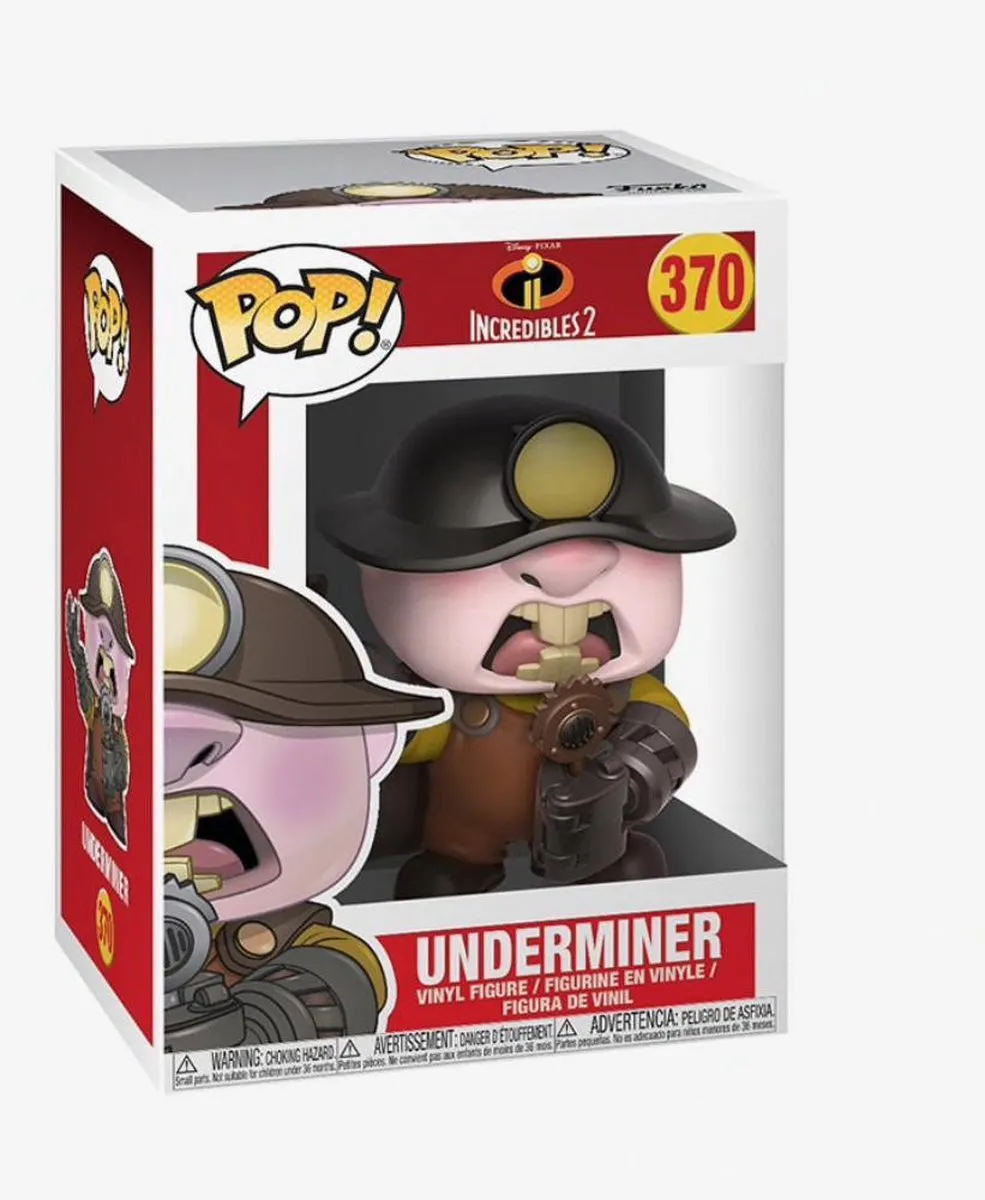 Funko Pop! The Incredibles 2 Underminer #370 Verzamelfiguur - Bonte kleuren
