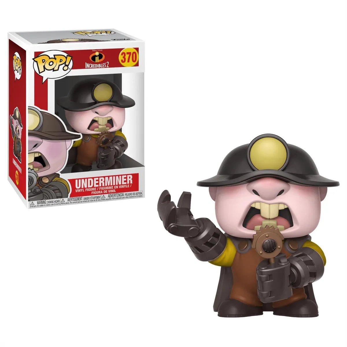 Funko Pop! The Incredibles 2 Underminer #370 Verzamelfiguur