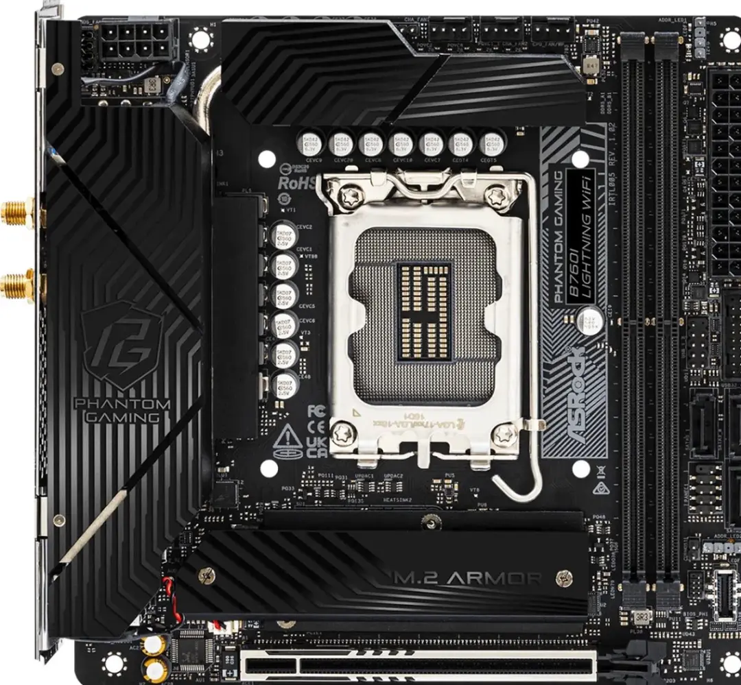 ASRock B760I Lightning WiFi Mini-ITX - Socket LGA1700