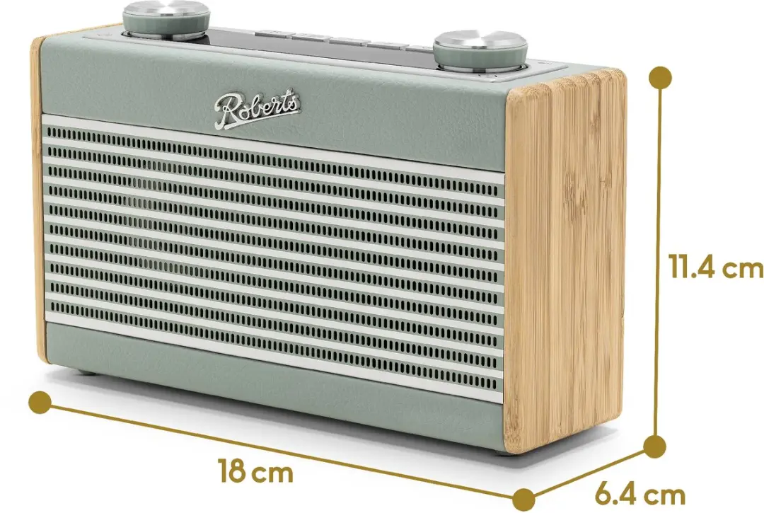 Roberts Rambler Uno Radio DAB+/FM/BT - Lichtblauw