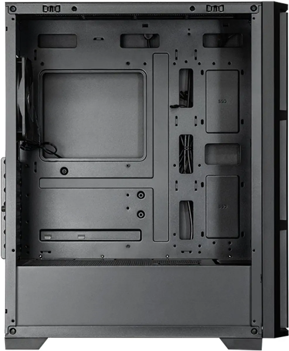 Chieftec Pro Midi TG ATX Computerbehuizing - 3x 2.5" / 2x 3.5"