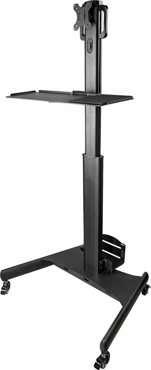Startech WKSTNCART Mobiele Werkplek Monitorsteun