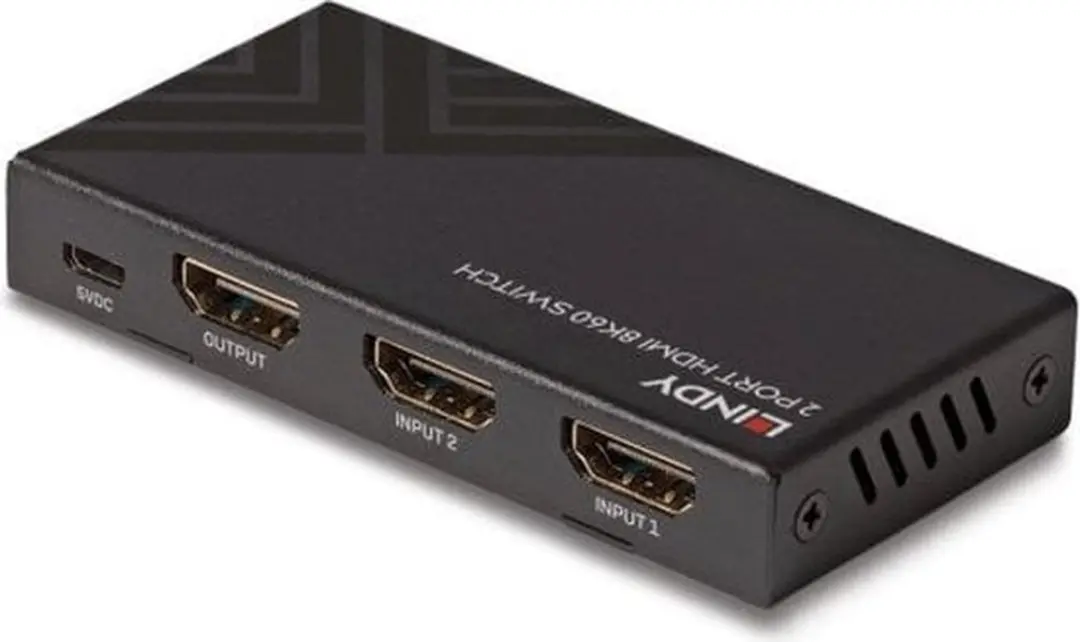 Lindy 38337 HDMI Switch 7680x4320 - Zwart