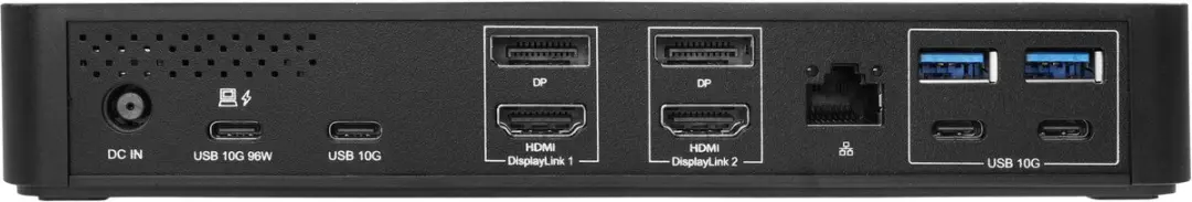 Conceptronic DONN31B Laptopdock - USB 3.2 Gen 2 - Type-C - Zwart