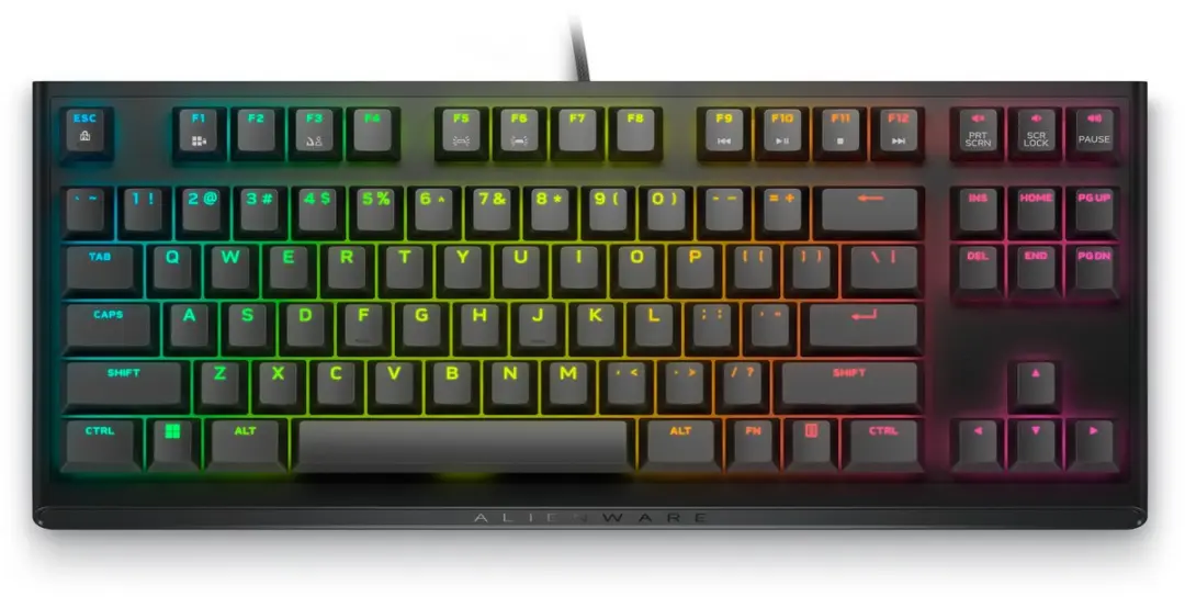 Dell Alienware AW420K Tenkeyless Gaming Toetsenbord - Zwart
