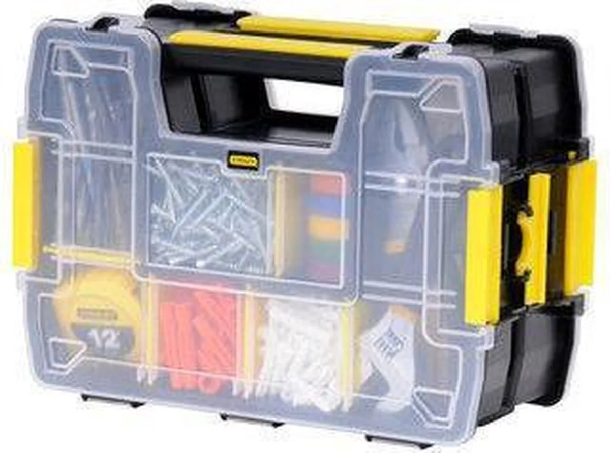 Stanley SortMaster Organizer Light STST1-71197 - Dubbelzijdig - Zwart/Geel