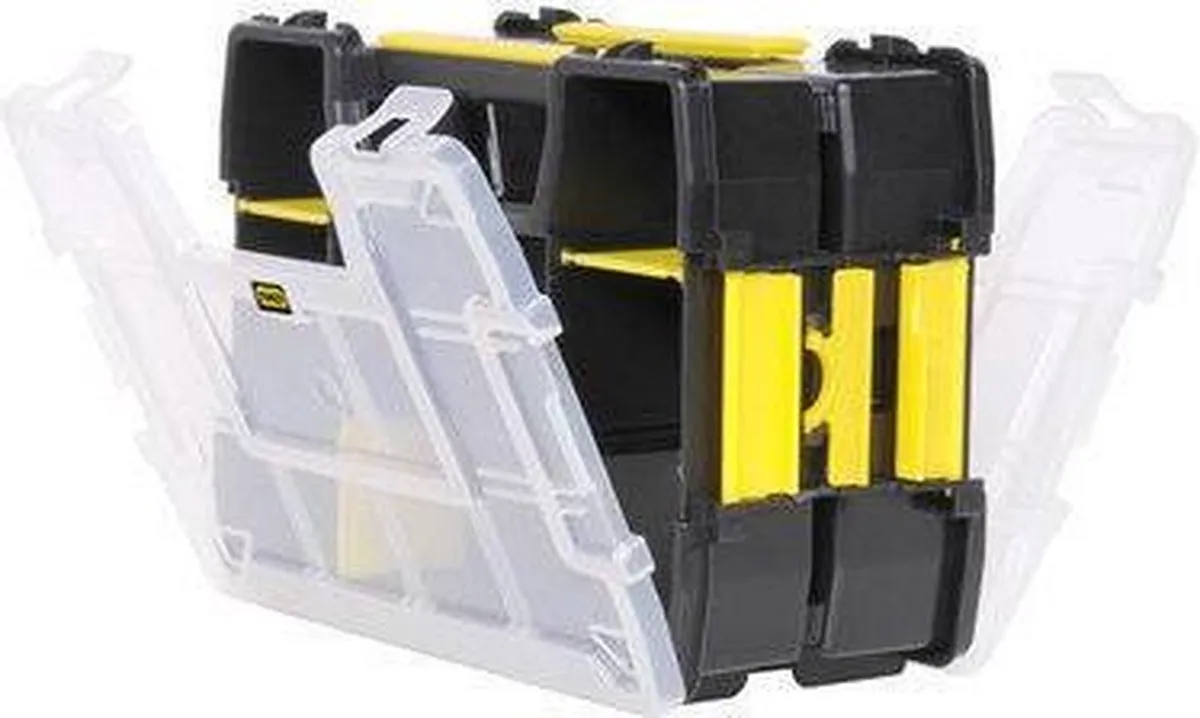 Stanley SortMaster Organizer Light STST1-71197 - Dubbelzijdig - Zwart/Geel