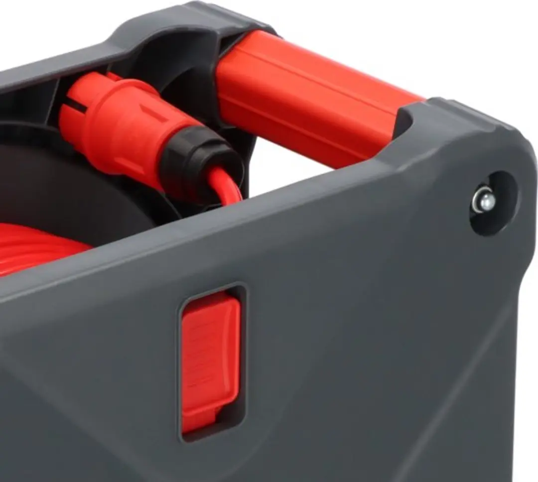 Brennenstuhl Bouwkabelhaspel 33m H07BQ-F 5x 1,5mm² - Rood