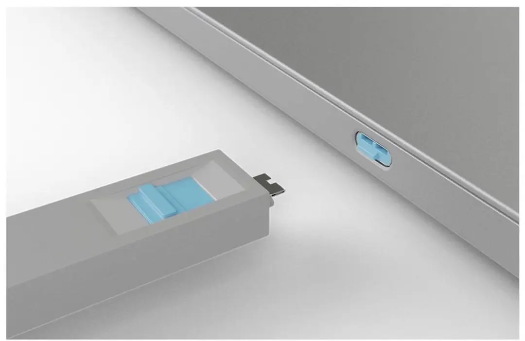 Lindy USB-C Sleutelset 4 Stuks - Blauw