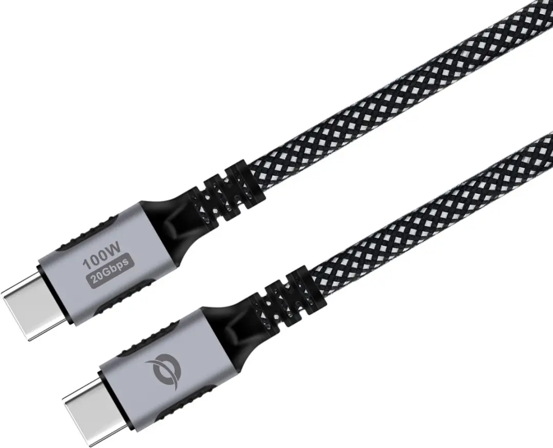 Conceptronic ETTA07B20 USB 3.2 Gen 2x2 Kabel 2m - USB-C - Zwart