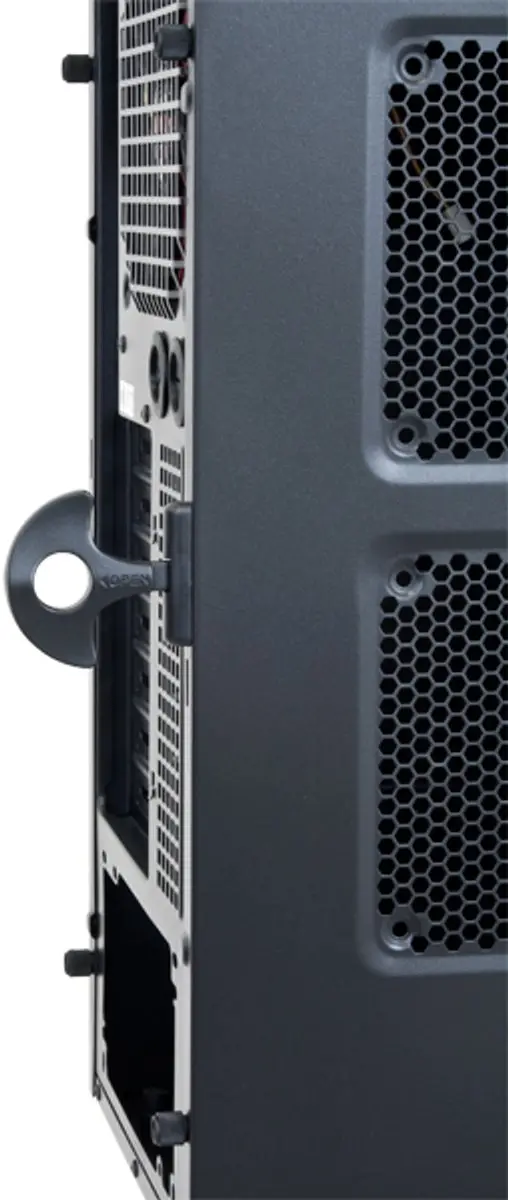 Chieftec LF-02B-OP Midi Tower Behuizing - Zwart